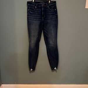 Maurice’s skinny blue jeans